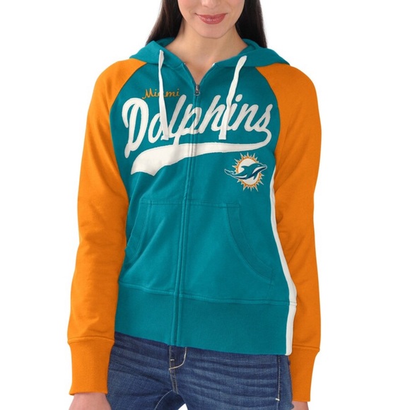 NFL Women’s Miami Dolphins Hoodie Size XL - Picture 1 of 5